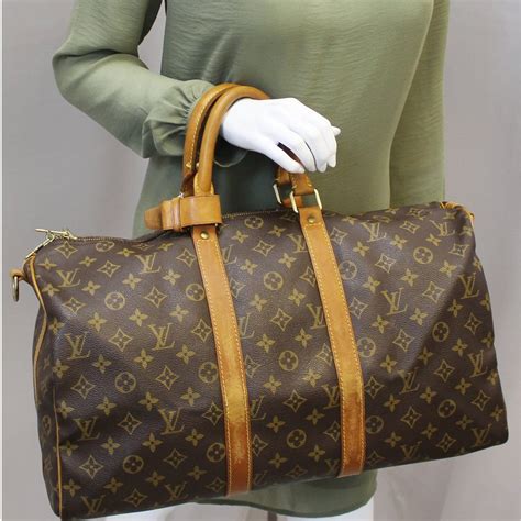 keepall bag louis vuitton|louis vuitton keepall monogram.